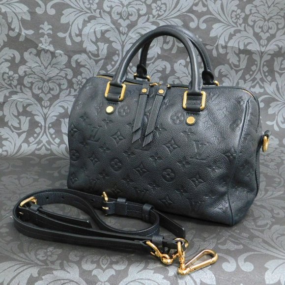 LOUIS VUITTON MONOGRAM BLACK SHOULDER BAG! WOW!!!! - Picture 1 of 13